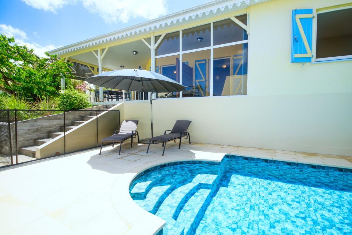 Location villa Martinique Sainte Luce Bains de soleil